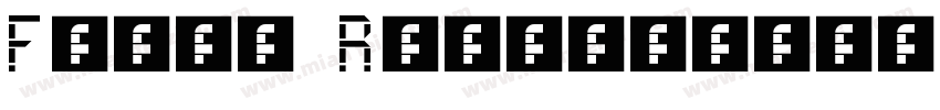 Figue Regular字体转换